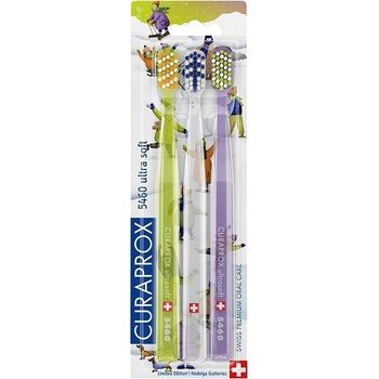 Curaprox CS 5460 Ultrasoft Zimohravá edícia 3 ks