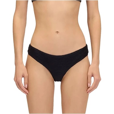 SUNDEK Marisol zebra jacquard culotte briefs bikini bottom - Black (Black)