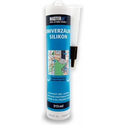 MASTERSIL Univerzál univerzálny silikon 315g čierny