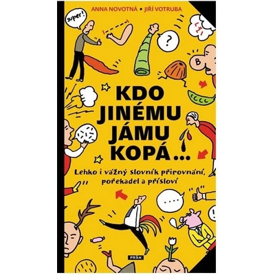 Kdo jinému jámu kopá - Lehko i vážný slovník pořekadel, přirovnání a přísloví - Novotná Anna, Pevná vazba (vázaná)