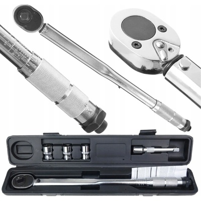 Kraft & Dele momentový klúč 1/2'' 28 - 210 Nm s nadstavcami KD10394