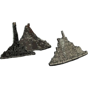 Weta Collectibles Комплект значки Weta Movies: The Lord of the Rings - Minas Tirith & Mount Doom (862402868)