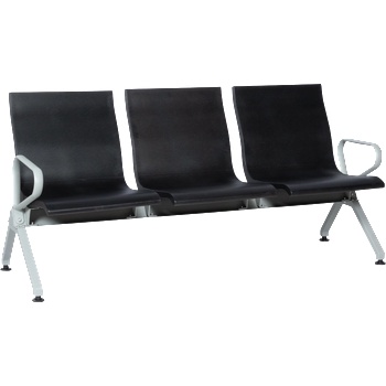 Bittel Посетителска пейка с 3 места Carmen CR-1037-3 - черна (3580607_1)