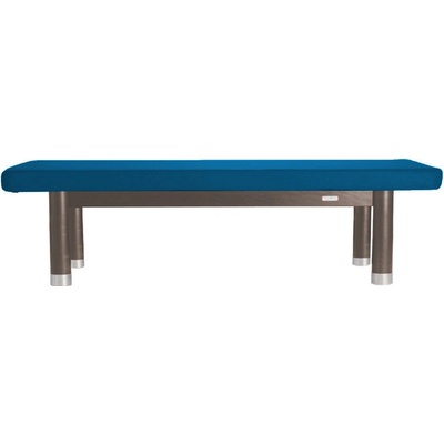 Clap Tzu Luxusní thajské masážní lehátko AMBRA Thai Barva čalounění: PU azurová (azure) Doplňky: bez doplňků Barva konstrukce: lakovaný palisandr 202 x 115 cm 60 kg 13 barev