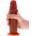 ToyJoy Get Real Silicone Foreskin Dong Caramel 19cm