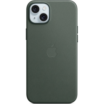 Apple iPhone 15 Plus FineWoven Case with MagSafe Evergreen MT4F3ZM/A