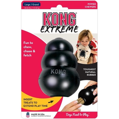 Kong Dog Extreme Granát čierny guma prírodná M 5 15 kg