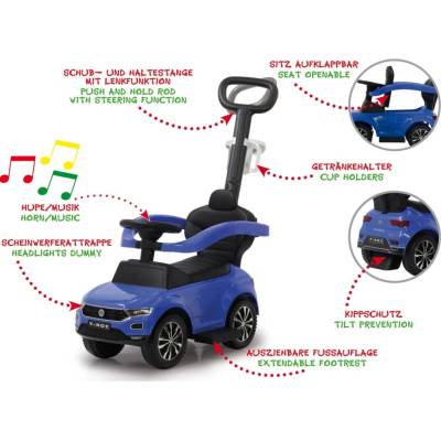 Jamara rider VW T-Roc 3 in 1 modré