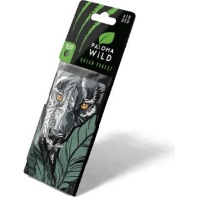 Paloma Car Wild Green Forest