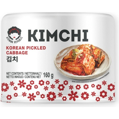 Ajumma Kimchi fermentované korejské zelí v konzervě 160 g
