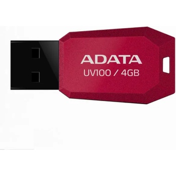 ADATA Slim Bevelled UV100 4GB USB 2.0 AUV100-4G-R