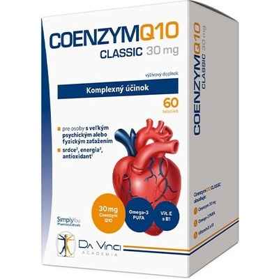 Coenzym Q10 Classic 30mg Da Vinci Academia 60 tabliet