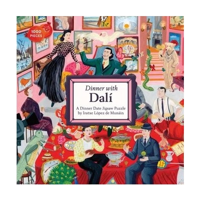 Dinner with Dalí. A Dinner Date Jigsaw 1000 pieces