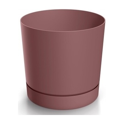 PROSPERPLAST Kvetináč TUBO P 23,9cm marsala