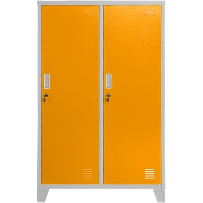 Carmen Метален шкаф Carmen CR-1604-2 JZ - Сив / оранжев (3580174_2)