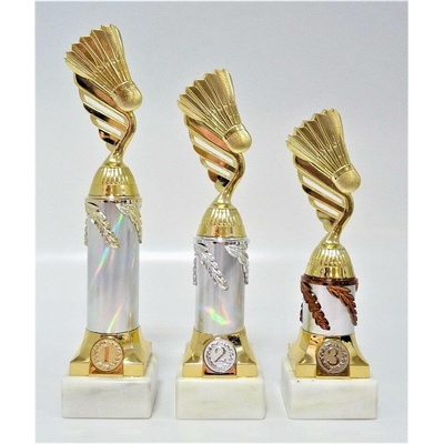 VIZINGR Badminton trofeje 15-P434.01 15-P434.01/27 cm