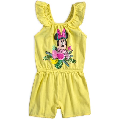 Dievčenský overal Disney Minnie Fruit žltý