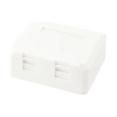 SeaMAX Розетка 2x RJ45 UTP Wall Mount Box, Empty (FA-852-CR)