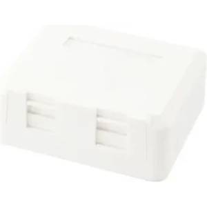 SeaMAX Розетка 2x RJ45 UTP Wall Mount Box, Empty (FA-852-CR)