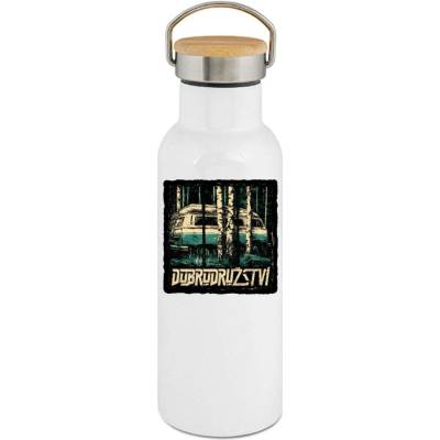 123TRIKO termoska Dobrodružství, retro van 500 ml vtipné