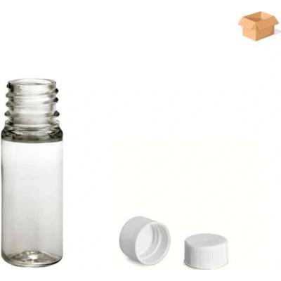 Via Plastová lahvička čirá s bílým uzávěrem 10 ml 2000 ks