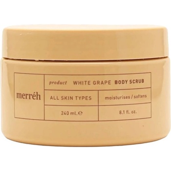 Merréh White Grape Скраб за тяло, 240 ml