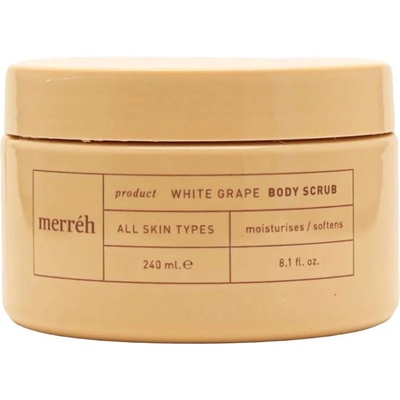 Merréh White Grape Скраб за тяло, 240 ml