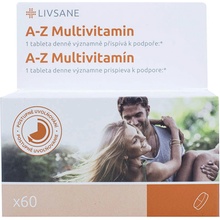 Livsane A-Z Multivitamín komplex 60 tabliet