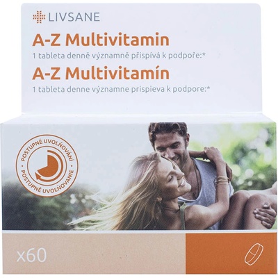 Livsane A-Z Multivitamín komplex 60 tabliet