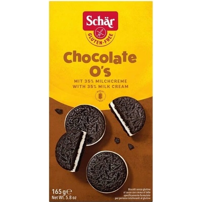 Schär Bezlepkové sušenky Chocolate O's 165 g