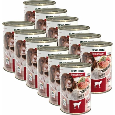 Bewi Dog bohaté na teľa 12 x 400 g