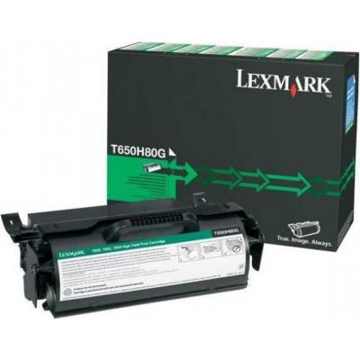 Lexmark Оригинален тонер Lexmark Black T650H80G за T650|T652|T654|T656 25K "T650H80G (T650H80G)