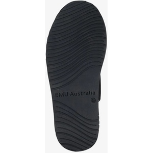 Emu Australia чехли обувки с равна подметка дамски от велур Scarlet (W13267.BLAK)