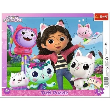 Trefl Трефъл: Габи къща за кукли пъзел с 25 части (31415)