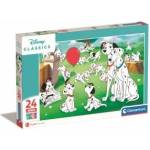 Clementoni Disney 101 Dalmatians maxi puzzle 24pcs