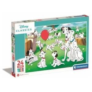 Clementoni Disney 101 Dalmatians maxi puzzle 24pcs