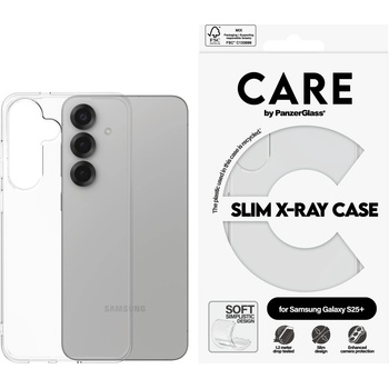 Panzer Калъф CARE - Fashion X-Ray Soft Basic, Galaxy S25 Plus, прозрачен (5715685016424)