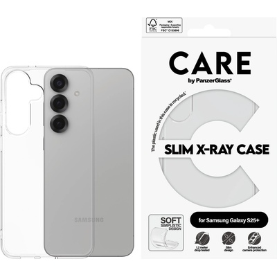 Panzer Калъф CARE - Fashion X-Ray Soft Basic, Galaxy S25 Plus, прозрачен (5715685016424)