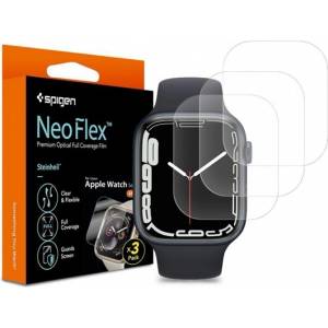 Spigen Apple Watch Series 9 45mm SPIGEN NEOFLEX защитно фолио за цял екран 3 бр. , подходящо за калъф, за пренасяне AFL04049 (AFL04049)