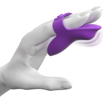 Image 1 of Pipedream Fantasy For Her Finger Vibe Purple