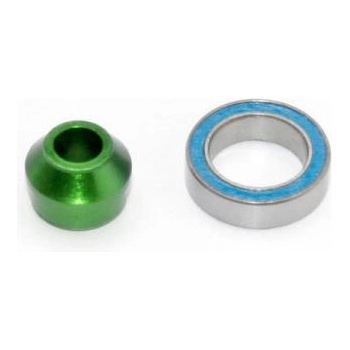 Traxxas алуминиев корпус лагери зелени, лагер 10x15x4mm