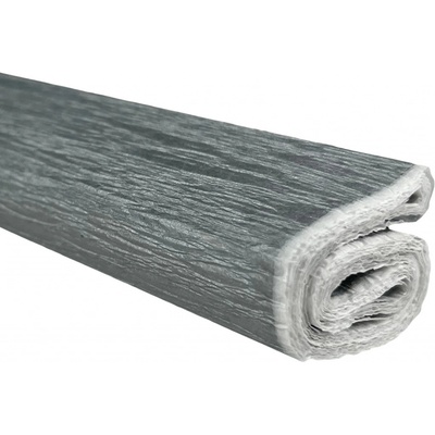 Krepový papier strieborný 0,5x2m C39 28 g/m2