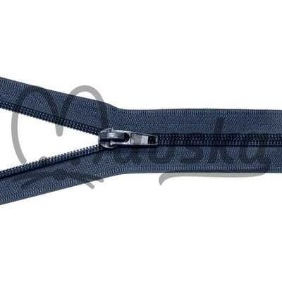 Zip spirálový bundový 5mm dělitelný délka 35 cm - NAVY MODRÁ