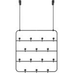 Umbra Черна метална закачалка за врата 36 cm Estique - Umbra (1004045-048)