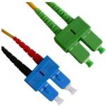 Conneu SC-APC-SC-UPC дуплексна пач корда, сингълмод OS2, 3 мм. , жълта, Conneu (30 м) (CNFJ-SCASCOS2DYE3mm-30)