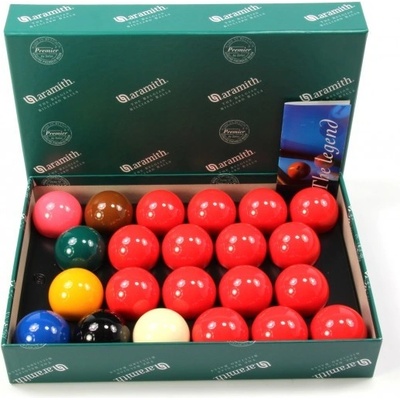 Aramith Snooker Premier 57,2 mm sada – Zboží Dáma