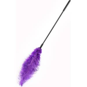 Hidden Desire Extreme Double Feather Tickler Purple