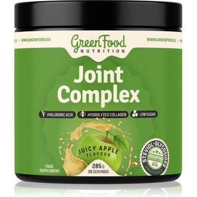 GreenFood Nutrition Joint Complex prášok na podporu normálneho stavu kĺbov príchuť Juicy Apple 285 g