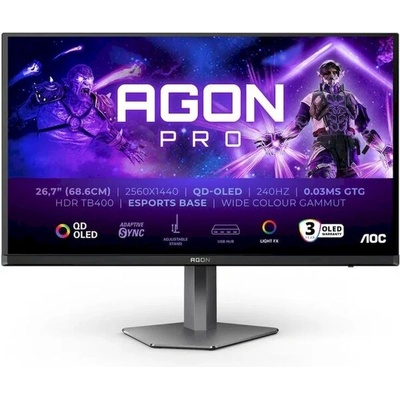 AOC AGON PRO AG276QZD2 – Zboží Živě