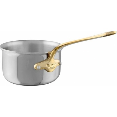 Mauviel Nerezový rendlík s bronzovou rukojetí M’Cook B, 18 cm / 2,5 l 351018